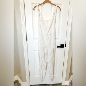 FREE PEOPLE MOVEMENT Cream Women’s Jumpsuit - Size XSmall